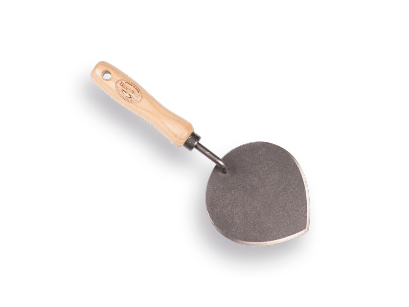 Bollentruffel DE WIT, met ESSEN handvat 14 cm