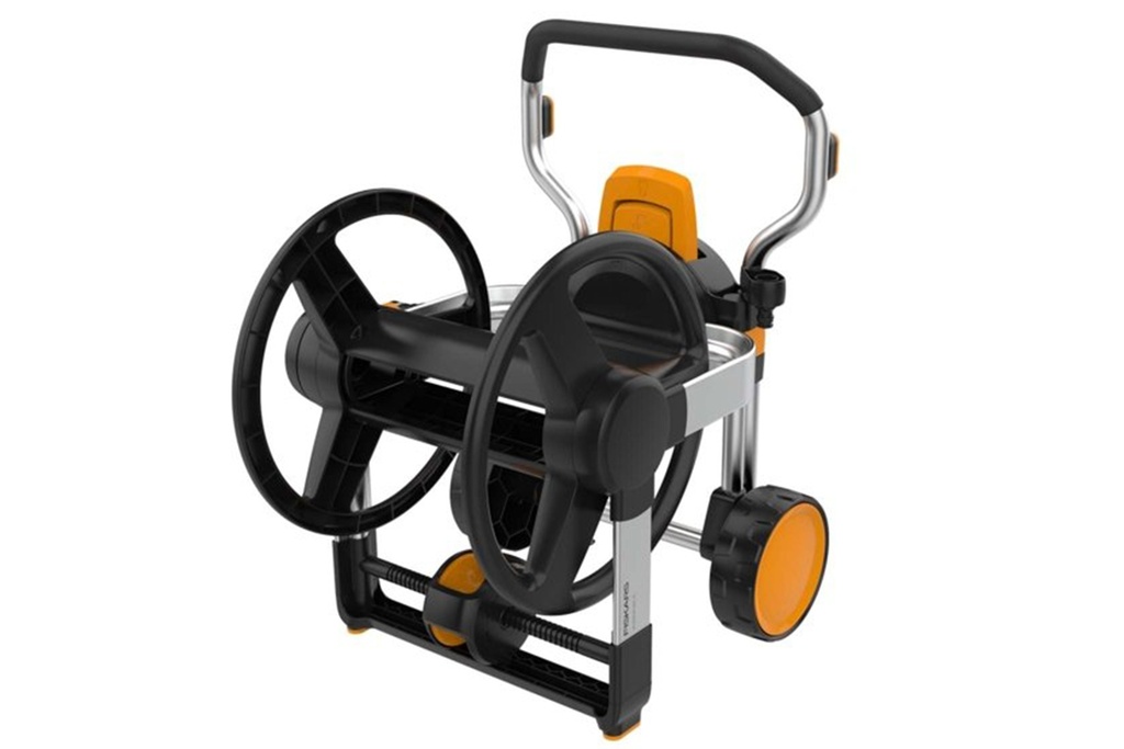FISKARS Slanghaspel Manueel XL met wielen, zonder tuinslang