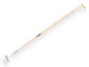 Schoffel recht model verzinkt 16 cm, met IKAPE steel 160 x 2,8 cm en flesmodel hilt. FSC 100%
