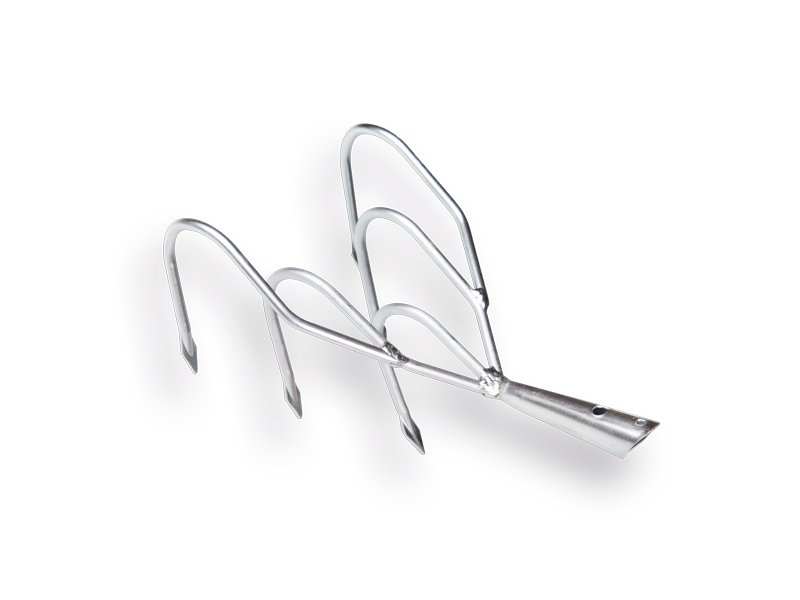 Cultivator 5 tands verzinkt zonder steel