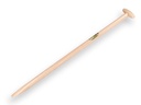 Spitschopsteel ATLAS 100 cm voor Poletspade, met doorgestoken hilt