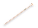 Schopsteel ATLAS 130 cm recht, met doorgestoken hilt