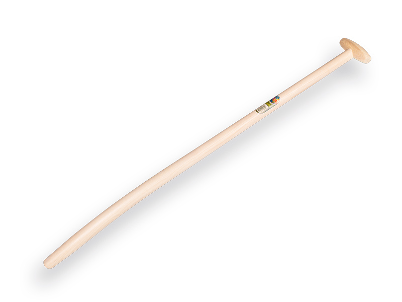 Schopsteel ATLAS 110 cm gebogen, met doorgestoken hilt