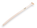 Schopsteel ATLAS 110 cm extra sterk gebogen, met doorgestoken hilt