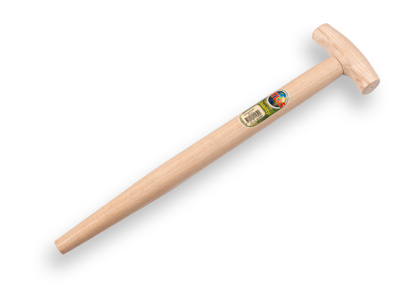 Spitvorksteel ATLAS 50 cm, voor DE WIT 3-tands spitvork, met Engelse kruk