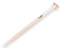 Spadesteel ATLAS 95 cm ingefreesd, met doorgestoken hilt, voor S&J spade