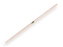 Haksteel ATLAS 160 x 3,5 cm, met conische punt, uiteinde 22 mm