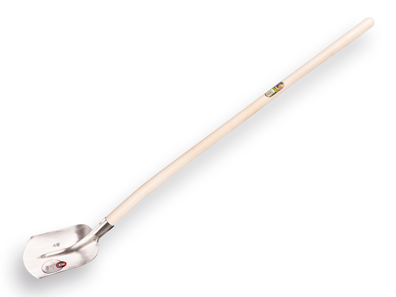 Schepbats ABC 1/2 0, gehard en gepolijst, met ATLAS batsesteel 130 cm gebogen