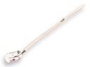 Schepbats ABC 1/2 0, gehard en gepolijst, met ATLAS batsesteel 130 cm gebogen