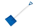 Kindersneeuwschuiver kunststof 25 cm, met aluminium steel en D-greep