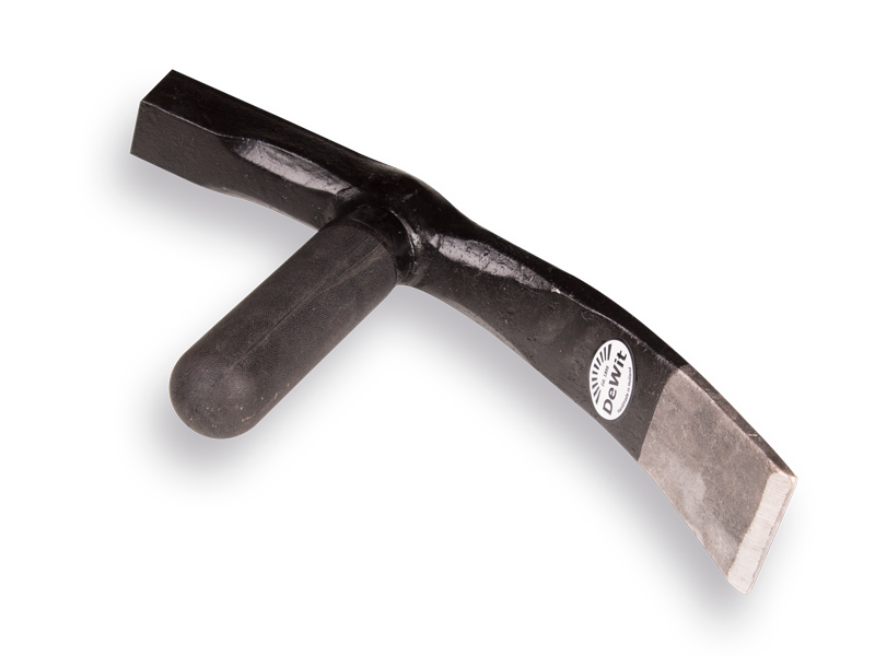 Straathamer DE WIT met fiberglassteel, bekbreedte 70 mm