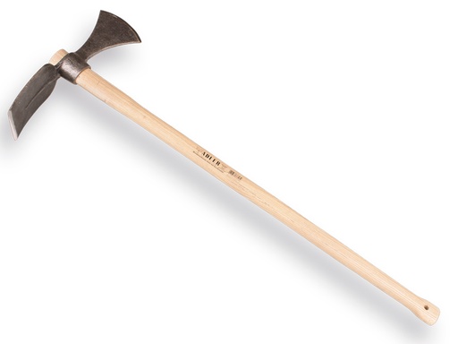 [1014510] Wiedehopfhak ADLER gesmeed, hak en bijl, met ESSEN steel 105 cm