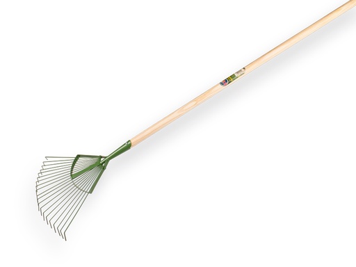[1315206] Bladhark PROFI-Plus, 20 ronde tanden, verenstaal, met IKAPE steel 150 x 2,8 cm. FSC 100%