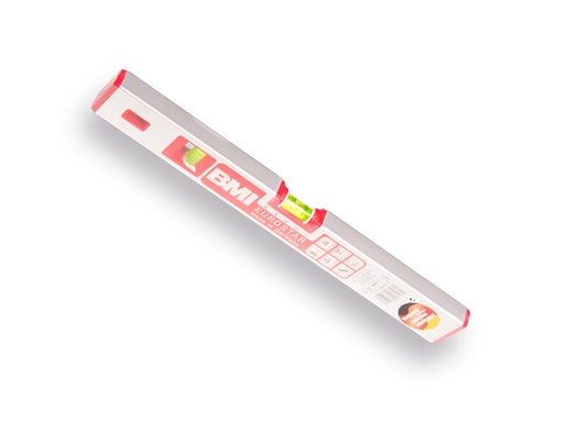 [1505439] Blokwaterpas BMI Eurostar 30 cm aluminium, 2 libellen
