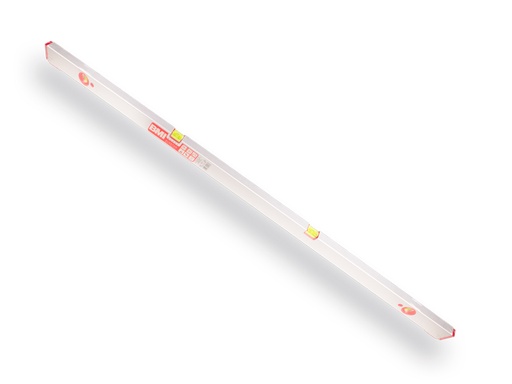 [1505465] Stelwaterpas BMI 150 cm, dikwandig aluminium, met stelvoetjes en 4 libellen