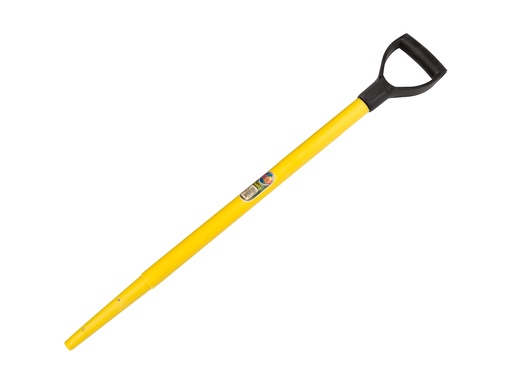 [211804] Spadesteel ATLAS kunststof 79,5 cm ingefreesd, met fiberkern 21 mm en kunststof D-greep