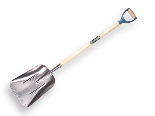 [790180] Graanschop ATLAS Zweeds model, aluminium met strip en ATLAS PD-steel 95 cm recht