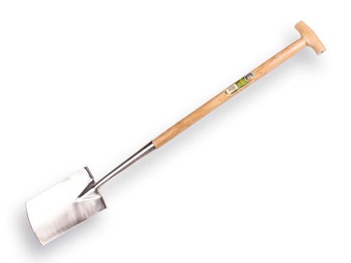 [810920] Zwanenhalsspade ATLAS DIAMANT RVS, met ATLAS T-steel (uitlopend)