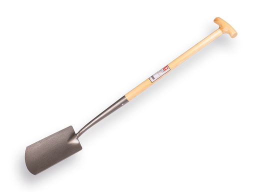 [811012] Spade IDEAL Ecco 1106 grijs gelakt, met ESSEN T-steel 85 cm