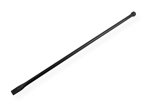 [BK005] Stootijzer 130 cm geheel rond, platte beitel en knop, zonder ean-codering
