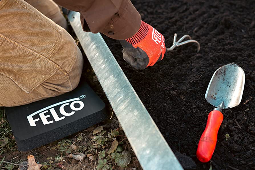 Kniekussen Felco 712, zwart NBR-schuimrubber, 53x36cm, water- en petroleumbestendig