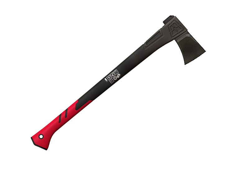 Kloofbijl EVEREST Q6 2400 gram, met fiberglassteel 71 cm