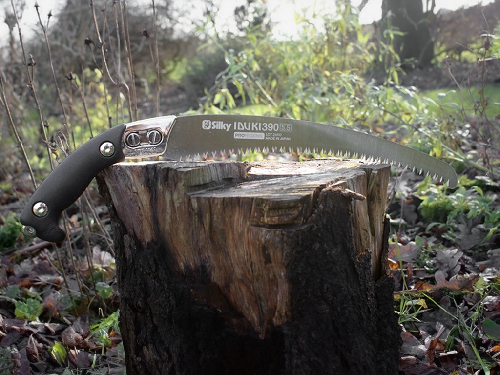 Snoeizaag SILKY Ibuki 390-5.5,  gebogen zaagblad, extra grove vertanding