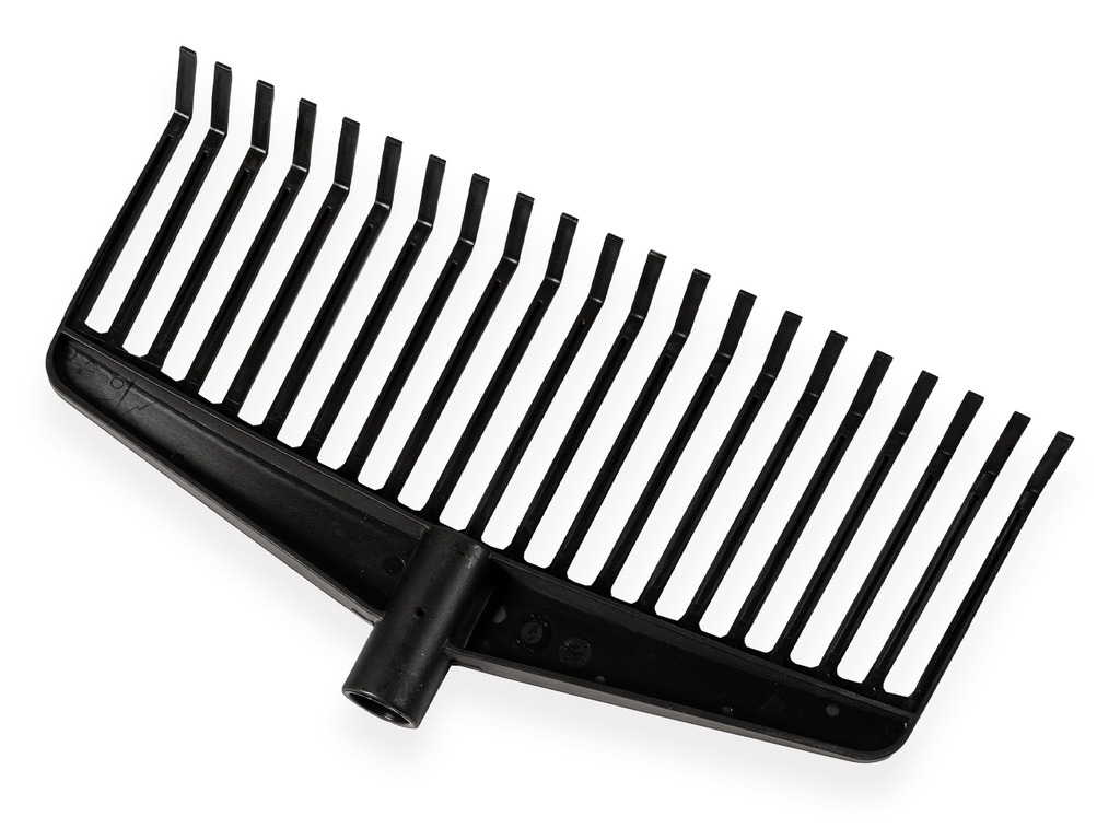 Bladhark kunststof Zwart zonder steel