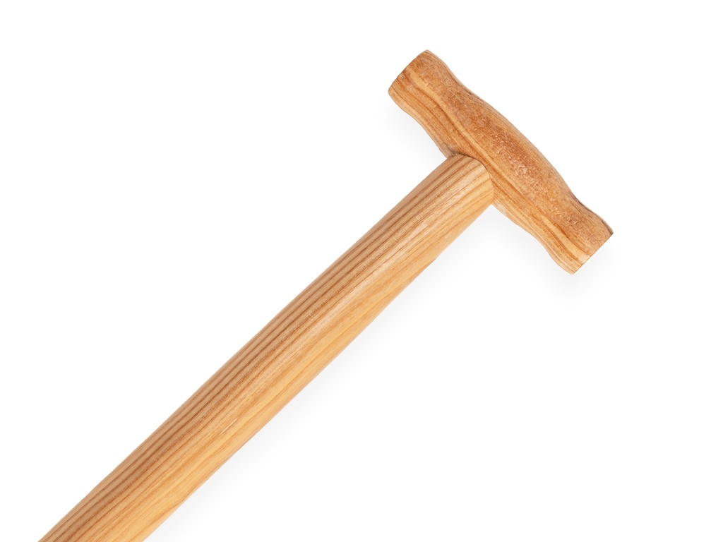 Draineerspade - Kabelspade IDEAL Gloria, met OPSTAP en BEUKEN T-steel 85 cm, bladmaat 13 x 55 cm