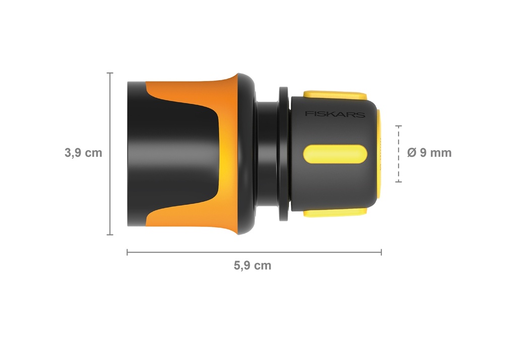 Slangkoppeling 9mm (3/8'')