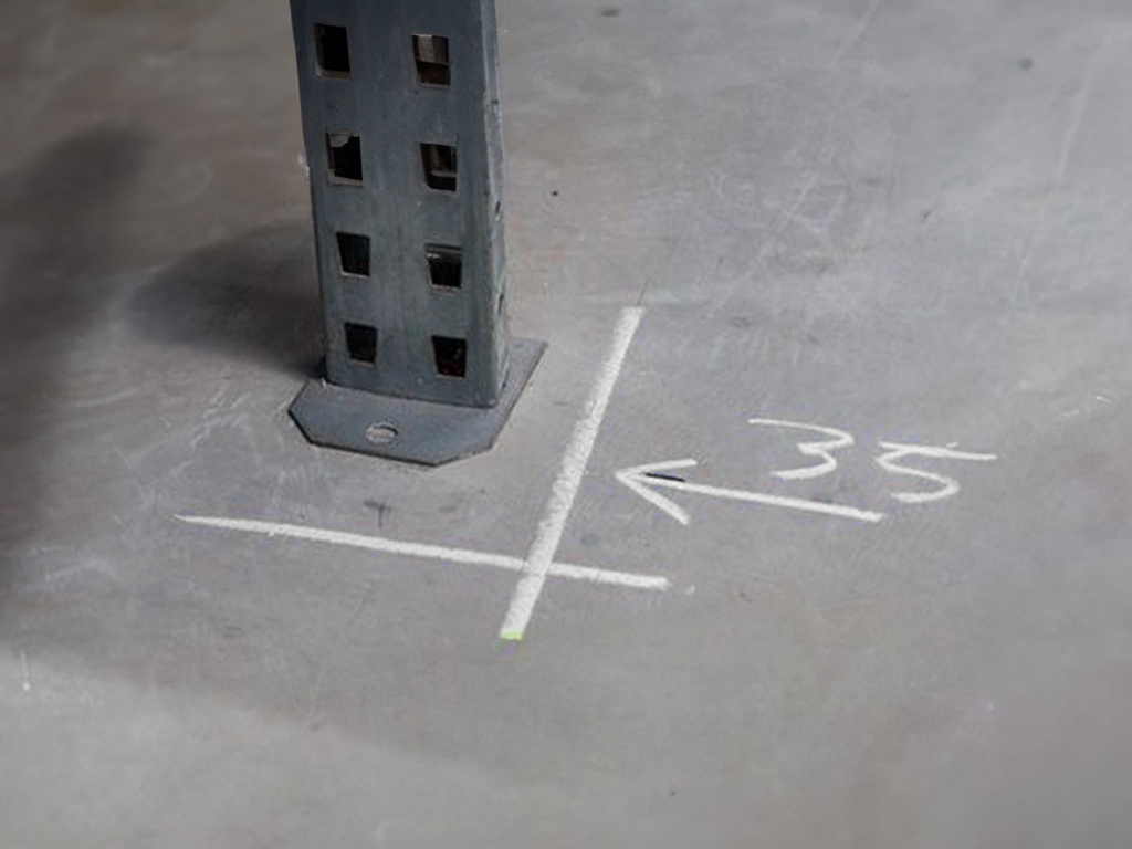 Industriekrijt KADEEM WIT, 25 x 25 mm (per doos van 12 stuks)