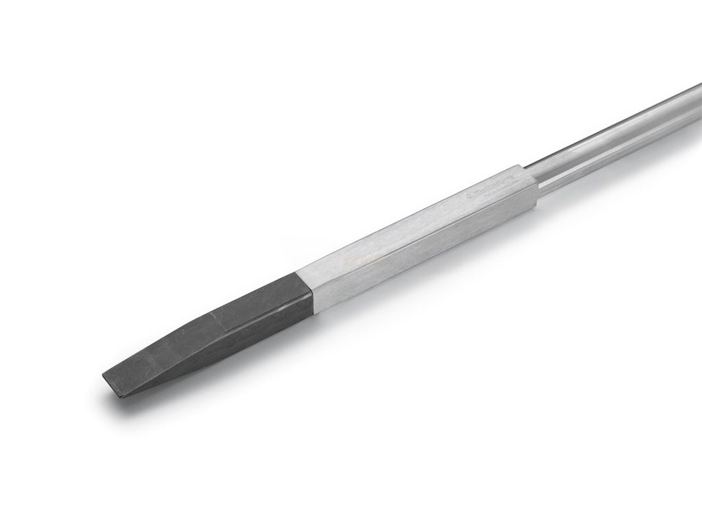 Stootijzer HULTAFORS B1500S aluminium 150 cm, stalen punt, 40 cm vierkant