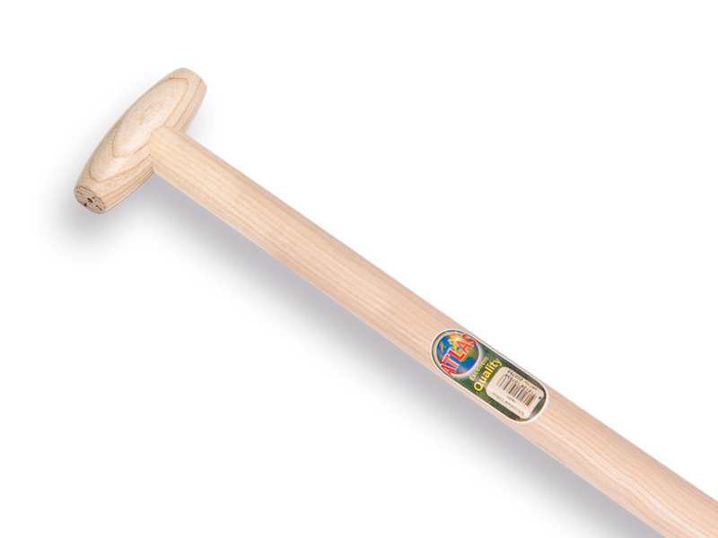 Schopsteel ATLAS 100 cm, met doorgestoken hilt, voor Boomwortelspade - Polygator
