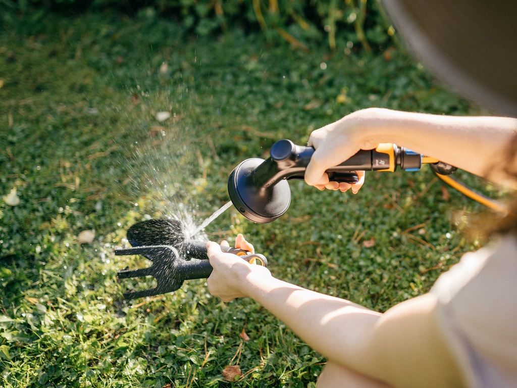 FISKARS Solid Broeskop multi, 3 standen, met knijpbediening  