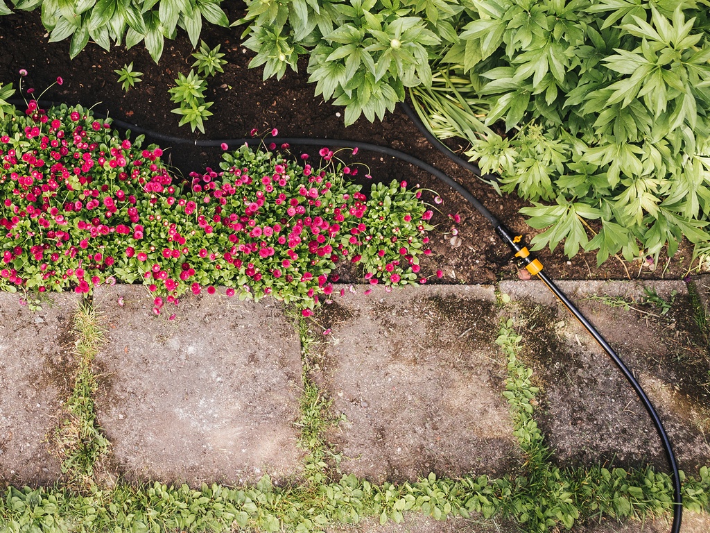 FISKARS Druppelslang 13 mm (1/2”) 15 meter On/Off