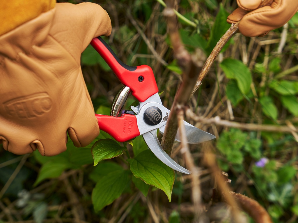 Snoeischaar FELCO 171L, lichte hobbyschaar voor grote handen, knipt tot 25 mm