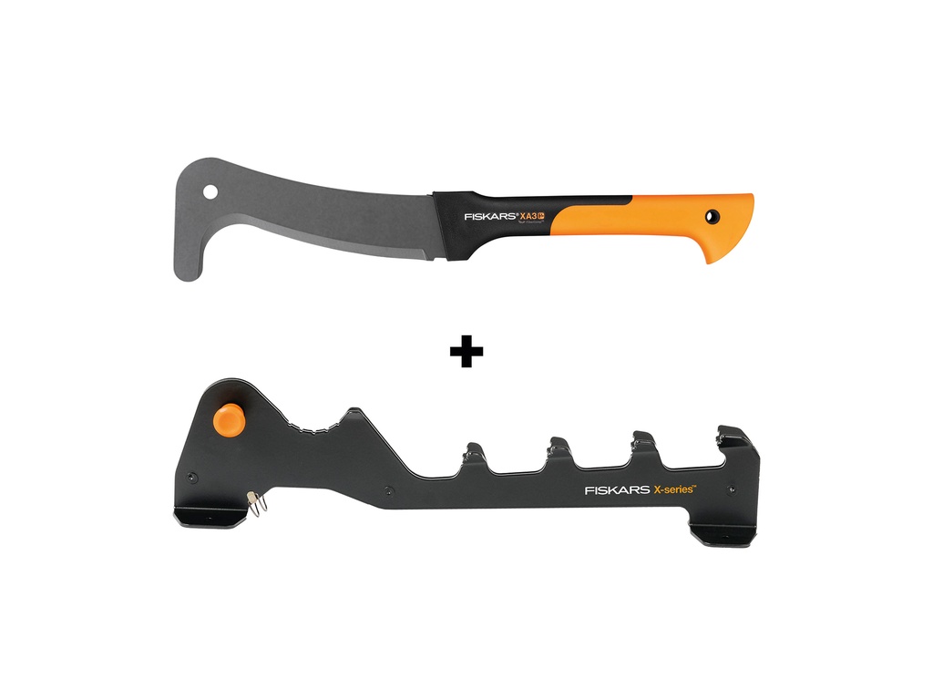 Houtklover FISKARS X-Serie voor wandmontage, met kapmes