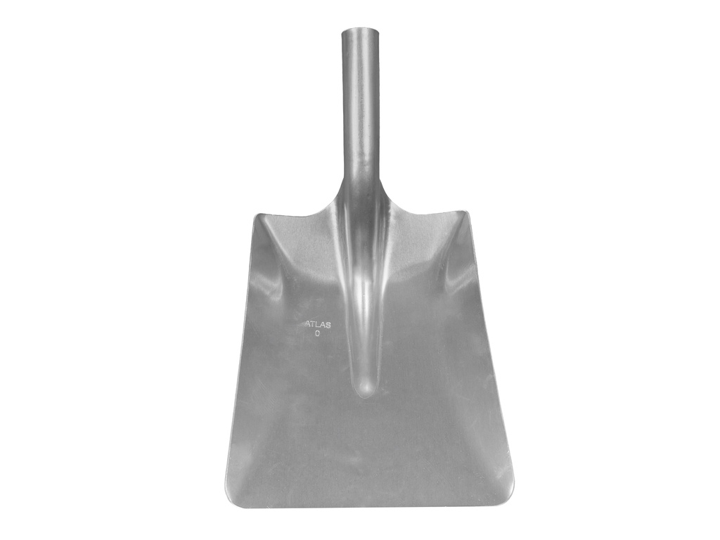 Ballastschop aluminium nr. 0 zonder strip, 23,5 x 29 cm, zonder steel