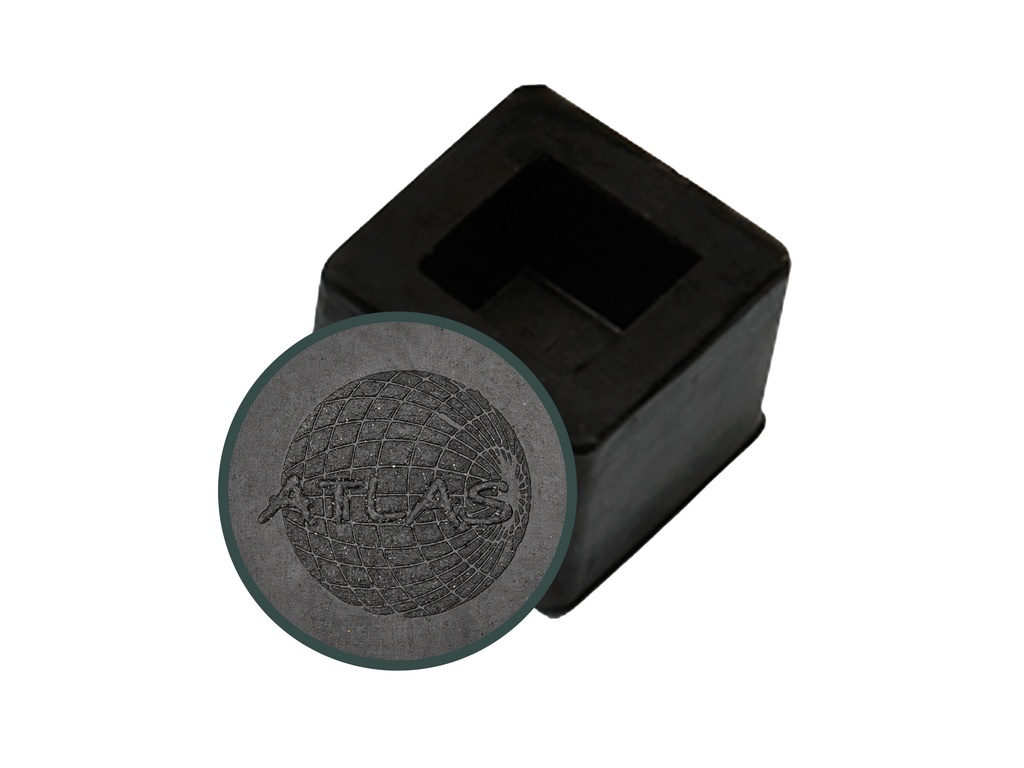 Mokerdop ATLAS gatmaat 39 x 39 mm, voor moker - vuisthamer