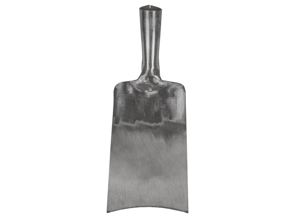 Betuwse kleispade MERKUS gesmeed, OPGELAST, zonder steel