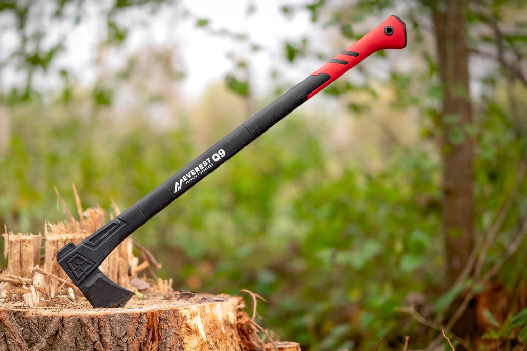 Kloofbijl EVEREST Q9 3000 gram, met fiberglassteel 92 cm