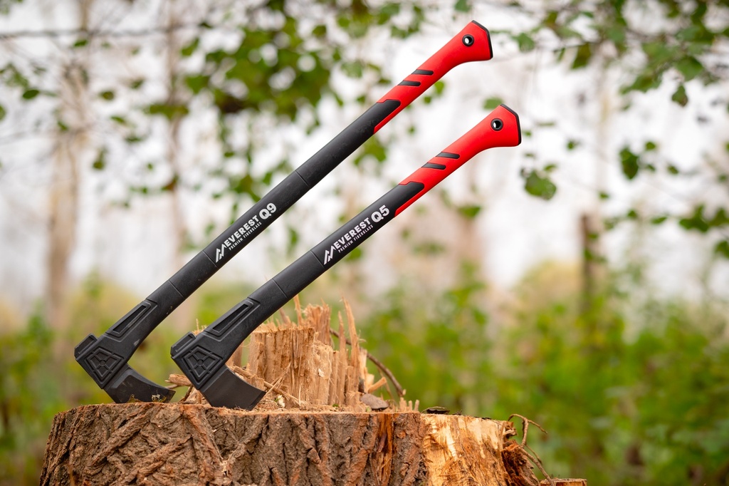 Kloofbijl EVEREST Q9 3000 gram, met fiberglassteel 92 cm