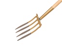 Spitvork Atlas 4t. met opstap met 85 + 10 Yzeren D-steel 