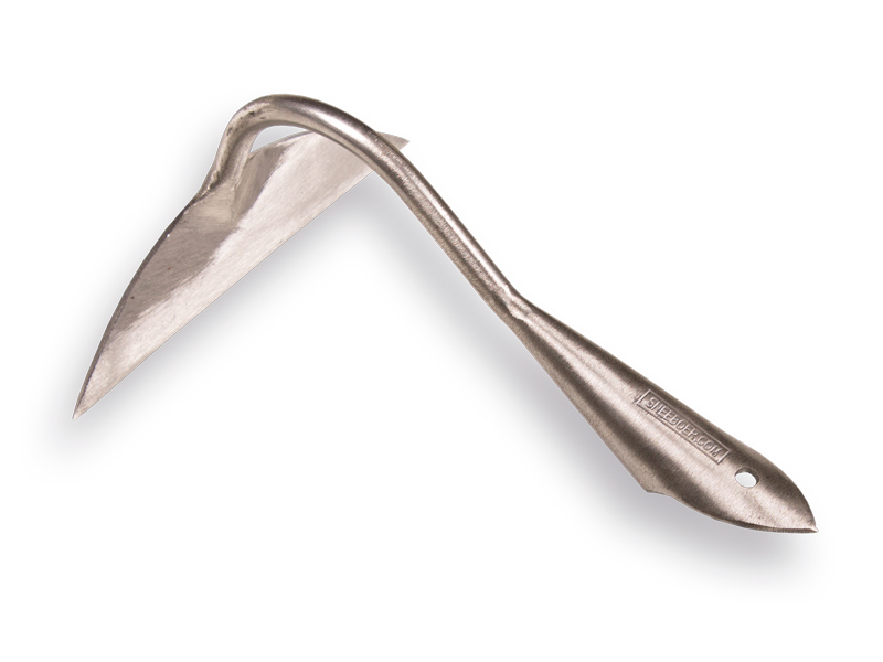 Hak SNEEBOER RVS 18 cm, zonder steel