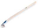 Aardappelhak DE WIT gesmeed 16 cm, met ATLAS haksteel 140 cm gebogen