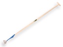 Schoffel DE WIT Westlands model 4" of 10 cm, met ATLAS steel 160 x 3,2 cm en doorgestoken hilt