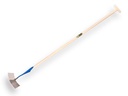 Schoffel DE WIT Westlands model 10" of 25 cm, met ATLAS steel 160 x 3,2 cm en doorgestoken hilt