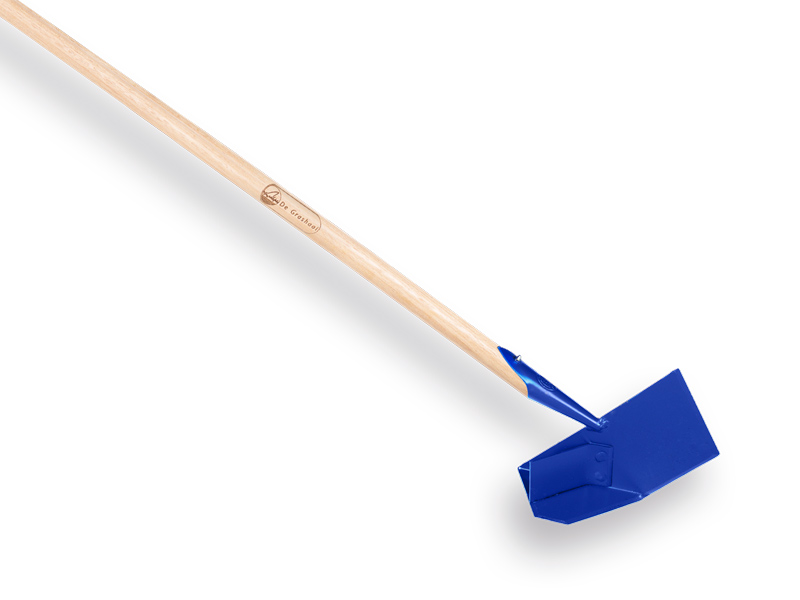 Graskantsnijder DE GRASHAAI linkshandig, met ATLAS steel 170 x 3,0 cm en PD-greep