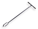Grondboor DE WIT gesmeed 9 cm, lengte 123 cm
