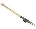 Distelsteker DE WIT 2 tands met ESSEN knopsteel 48 cm